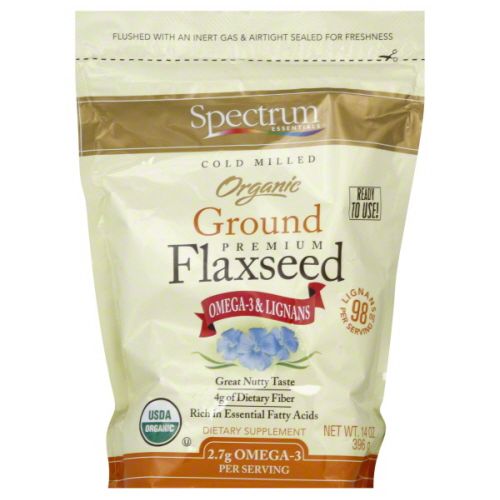 Essential Flaxseed (Organic) Spectrum Essentials 14 Oz Ground
