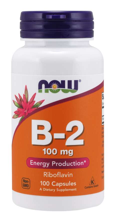 NOW B-2 100mg  100 CAPSULES