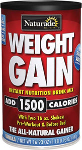 Naturade Weight Gain, Sugar Free 16.93 Oz