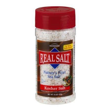 Real Salt, Sea Kosher Salt, Shaker 10oz