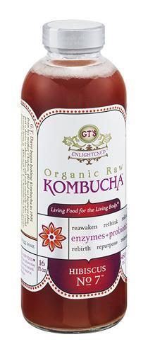 GT's Kombucha, Organic Raw Hibiscus