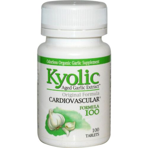 Kyolic Aged Garlic Extract Formula 100, Cardiovascular, 100 Tablets