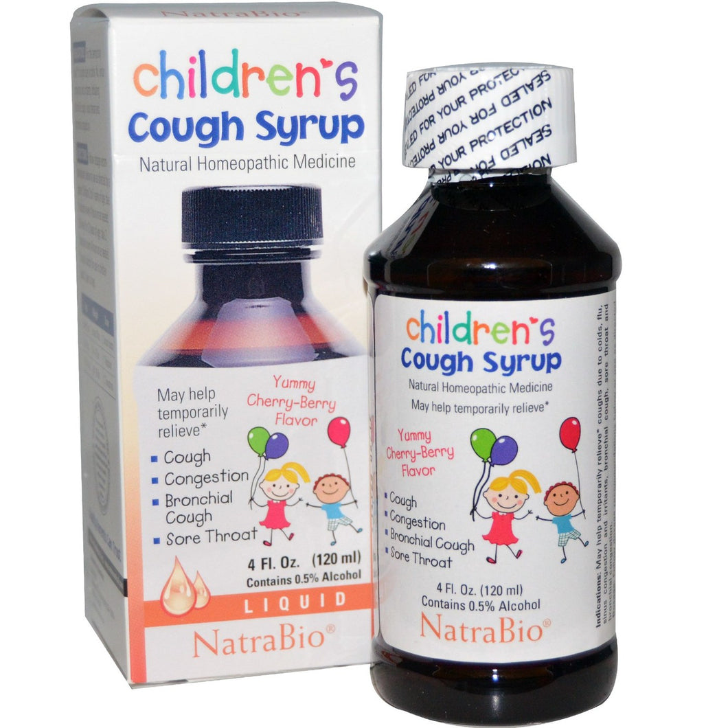 Natra Bio Children's Cough Syrup 4 Fz