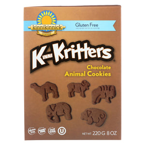Kinnikinnick Chocolate Animal Cookies 8 Oz