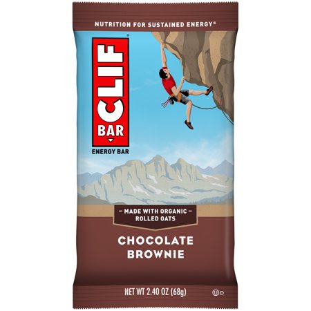 Chocolate Brownie Energy Clif Bar,  2.4 Oz