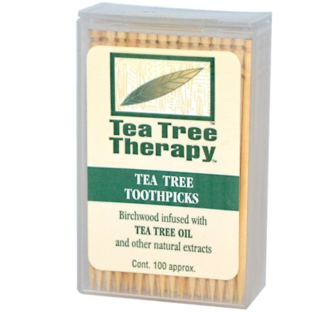Tea Tr Toothpicks,Tea Tree Thrpy 100 Ct