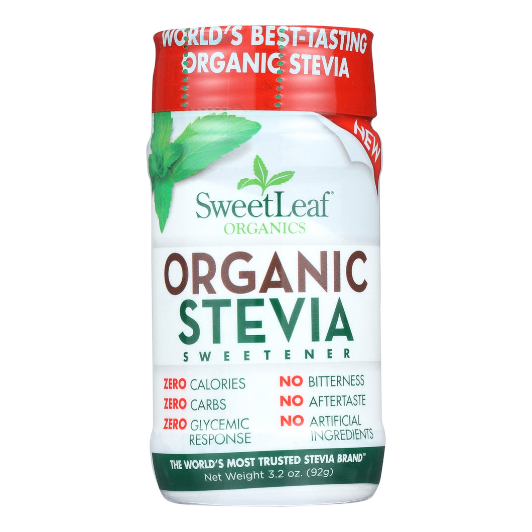 Sweet Leaf Sweetener, Organic,Stevia 3.2 Oz