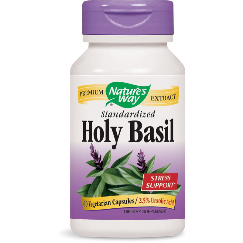 Nature's Way Holy Basil Extract 60 Vegetarisn Capsules