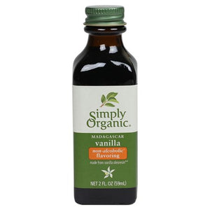 Simply Organic, Organic Vanilla Flavoring 2 Fz
