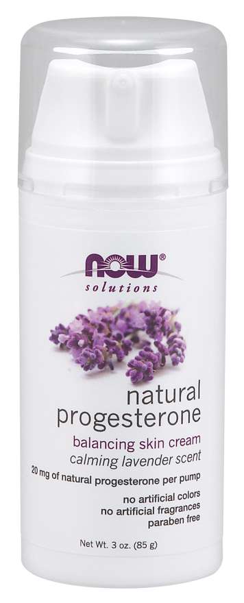 Now Progesterone Cream With Lavender 3 Oz