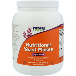 Now Nutritional Yeast Flakes 10 Oz
