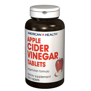 American Health Apple Cider Vinegar, 300mg, 200 Tablets