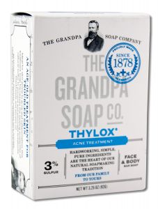 The Grandpa Soap Co. Thylox Acne Treatment Bar Soap, 3.25 oz