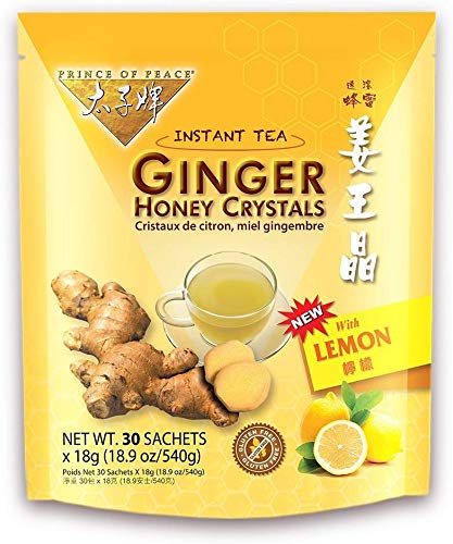 PRINCE OF PEACE GINGER LEMON HONEY CRYSTALS,30ct
