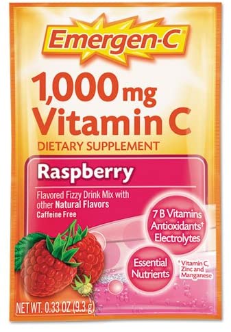 Emergen-C Vitamin C Raspberry 0.32oz