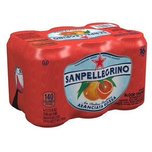 Sanpellegrino Sparkling Beverage Aranciata Rossa 6/11.1fz