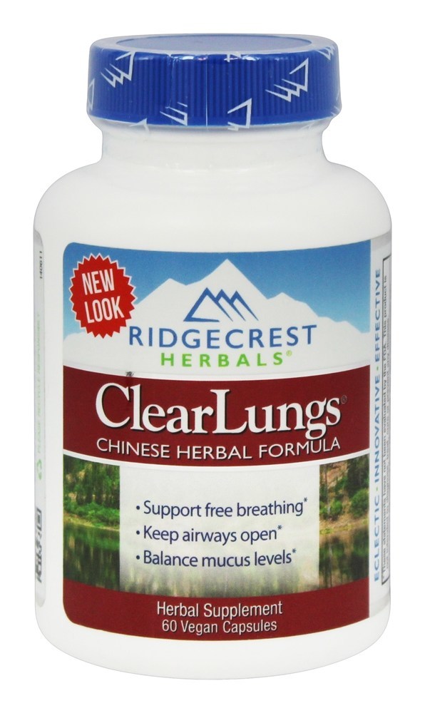 RIDGE CLEARLUNGS RED/HERBAL 60ct