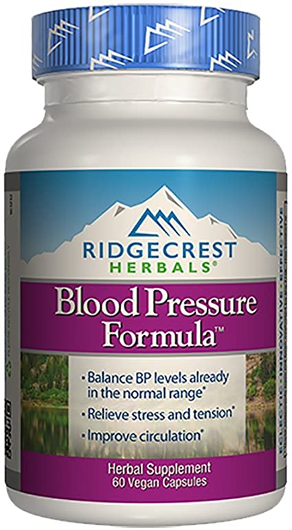 Ridge Crest Blood Pressure Formula 60 Vegan Capsules