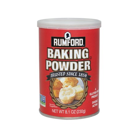 Rumford Aluminum Free Non Gmo Baking Powder 8.1 Oz