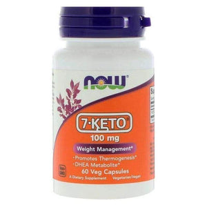 NOW 7-KETO 100 Mg DHEA METABOLITE 60 VEG CAPSULES