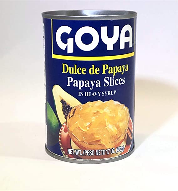 Goya Doce De Papaya Slices 17 Oz (482g)