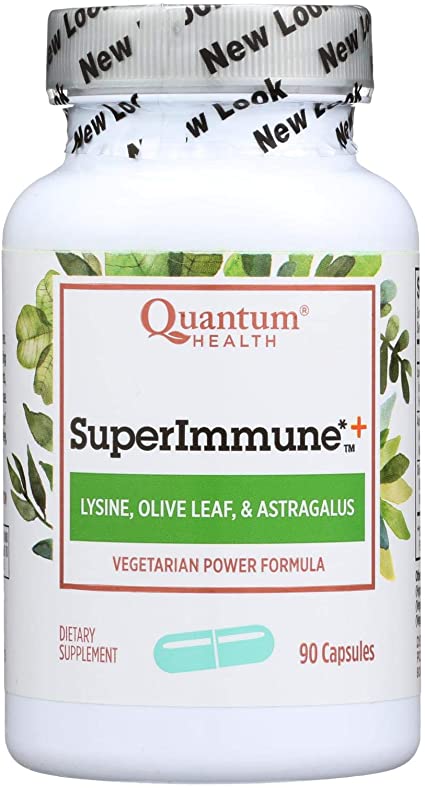 Quantum Health Superimmune+Herbal Form 90 Vegetarian Capsules