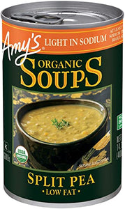 Amy's Organic Split Pea Soup Light In Sodium Low Fat 14.1 Oz