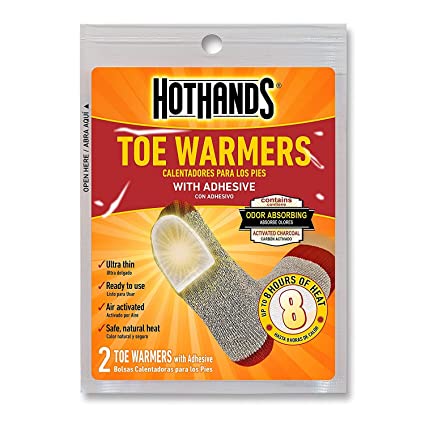 Toe Warmers With Adesive 2 Count
