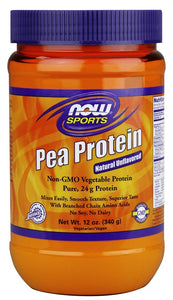 Now Pea Protein Unflavored  12 Oz