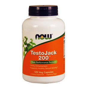 Now Testojack 200(Tm) Extra Strength, 120 Veg Capsules