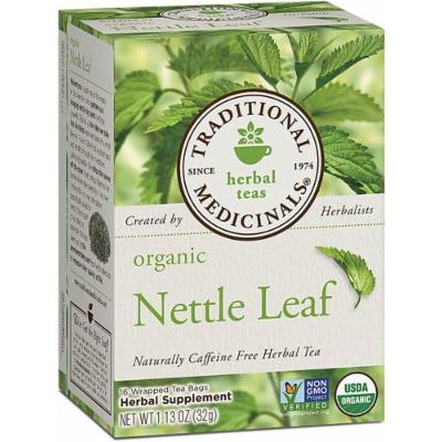 TRADITIONAL MEDICINALS ORGANIC NETTLE LEAF 16 Bags