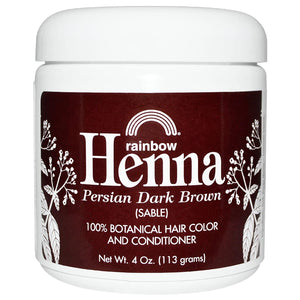 Rainbow Henna, Persian Dark Brown 4 Fz