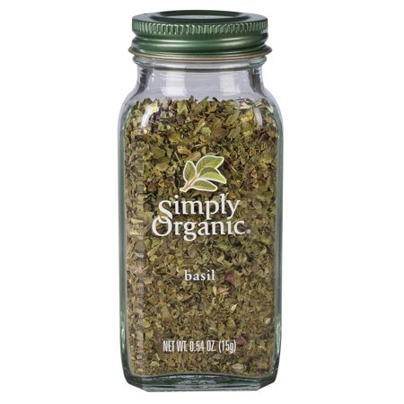 Simply Organic Sweet Basil Leaf .54 Oz