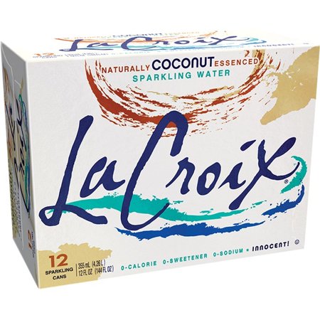 LACROIX SPARKLING COCONUT WATER, CAN, 12pk