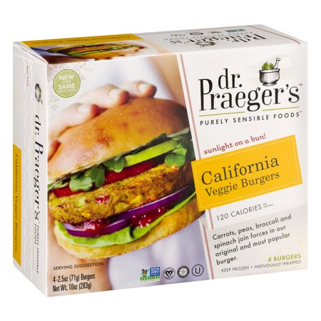 CALIFORNIA VEGGIE BURGER 10oz
