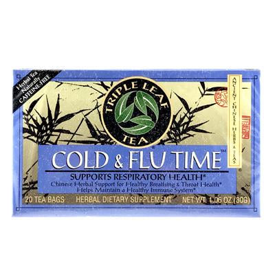 Triple Leaf Tea, Cold & Flu Time 20 Bag