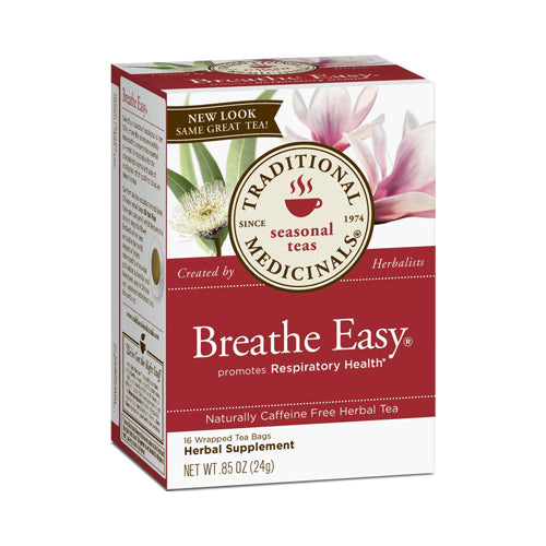 Traditional Medicinals Breathe Easy Herb Tea 16 Bag
