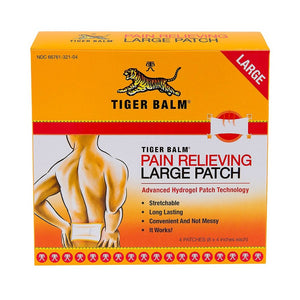 Tiger Balm Pain Relieving Patch-Large / 4 Ct