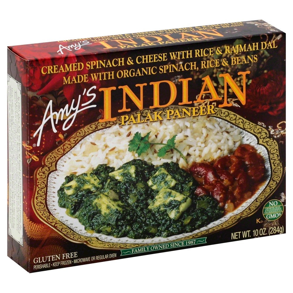 Amy's Organic Indian Palak Paneer 10 Oz