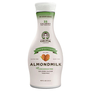 Califia Unsweetened Almond Milk, Gluten Free 48 Fz
