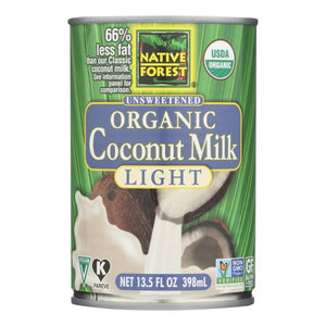 Native Forest Organic Coconut Milk Light 13.5 Fz