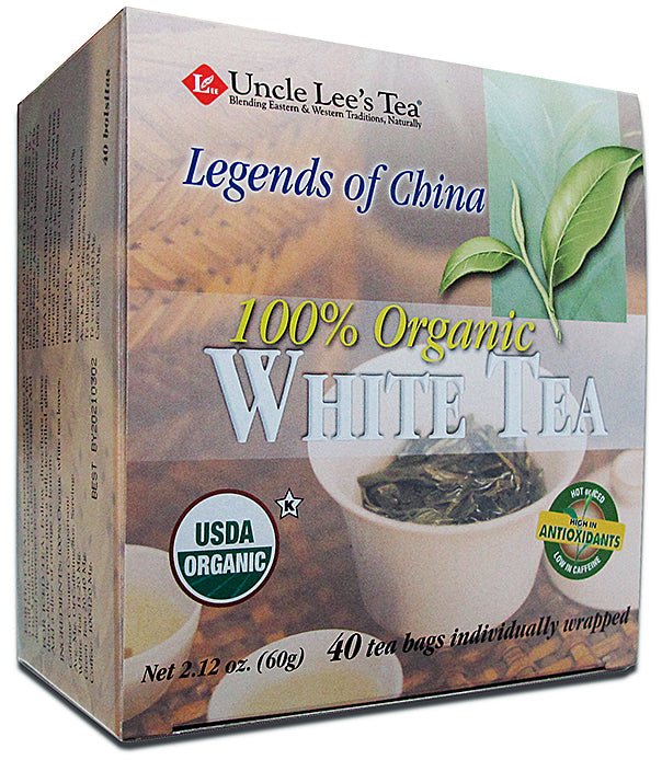 Uncle Lee's Legends Of China Organic White Tea 40 Bag