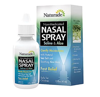 Naturade Saline & Aloe Nasal Spray 1.5 Oz
