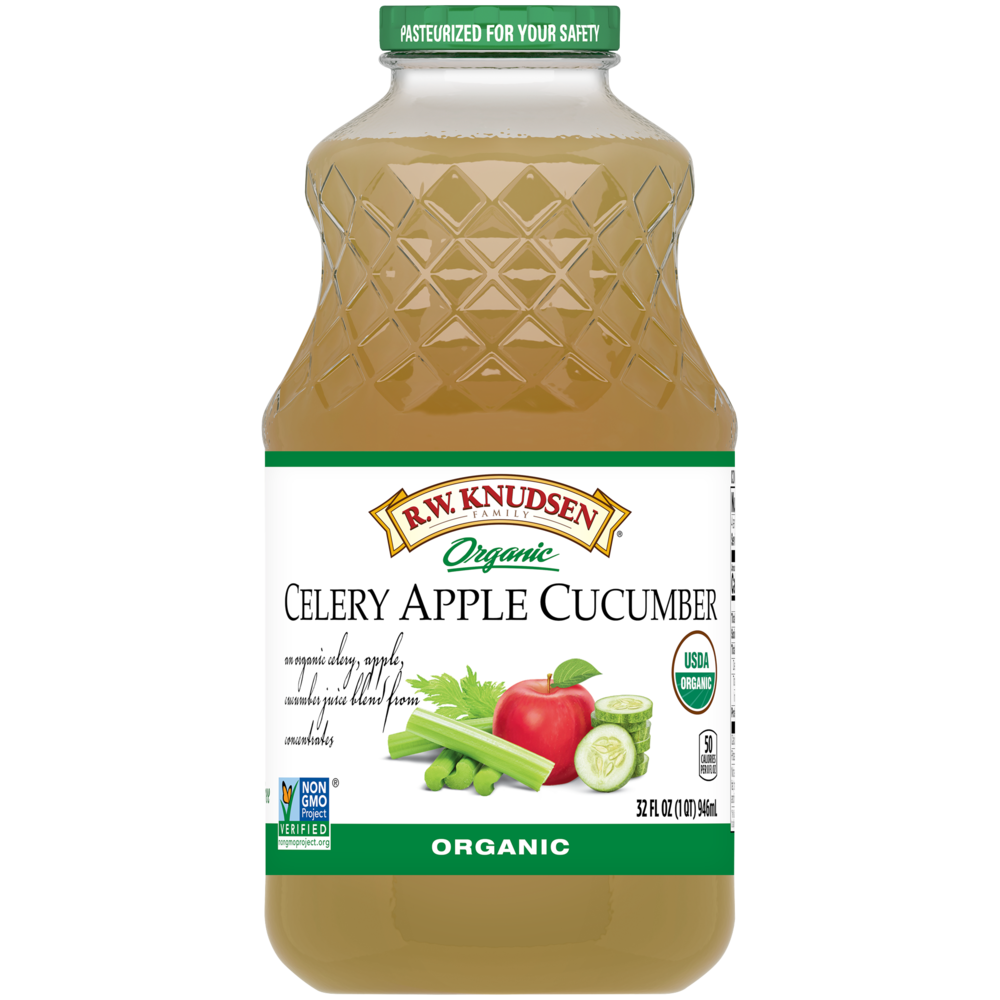 Knudsen Organic Celery Apple Cucumber Juice 32 Fz