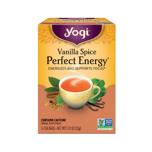 YOGI VANILLA SPICE PERFECT ENERGY TEA 16bag