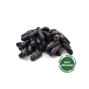 Organic Sweet Sapphires Black Grapes, Seedless / Lb