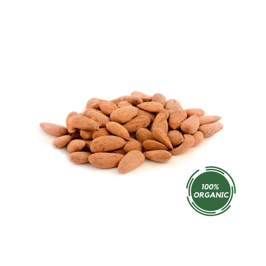 ORGANIC ROASTED SALTED ALMONDS 8oz DELI CUPS
