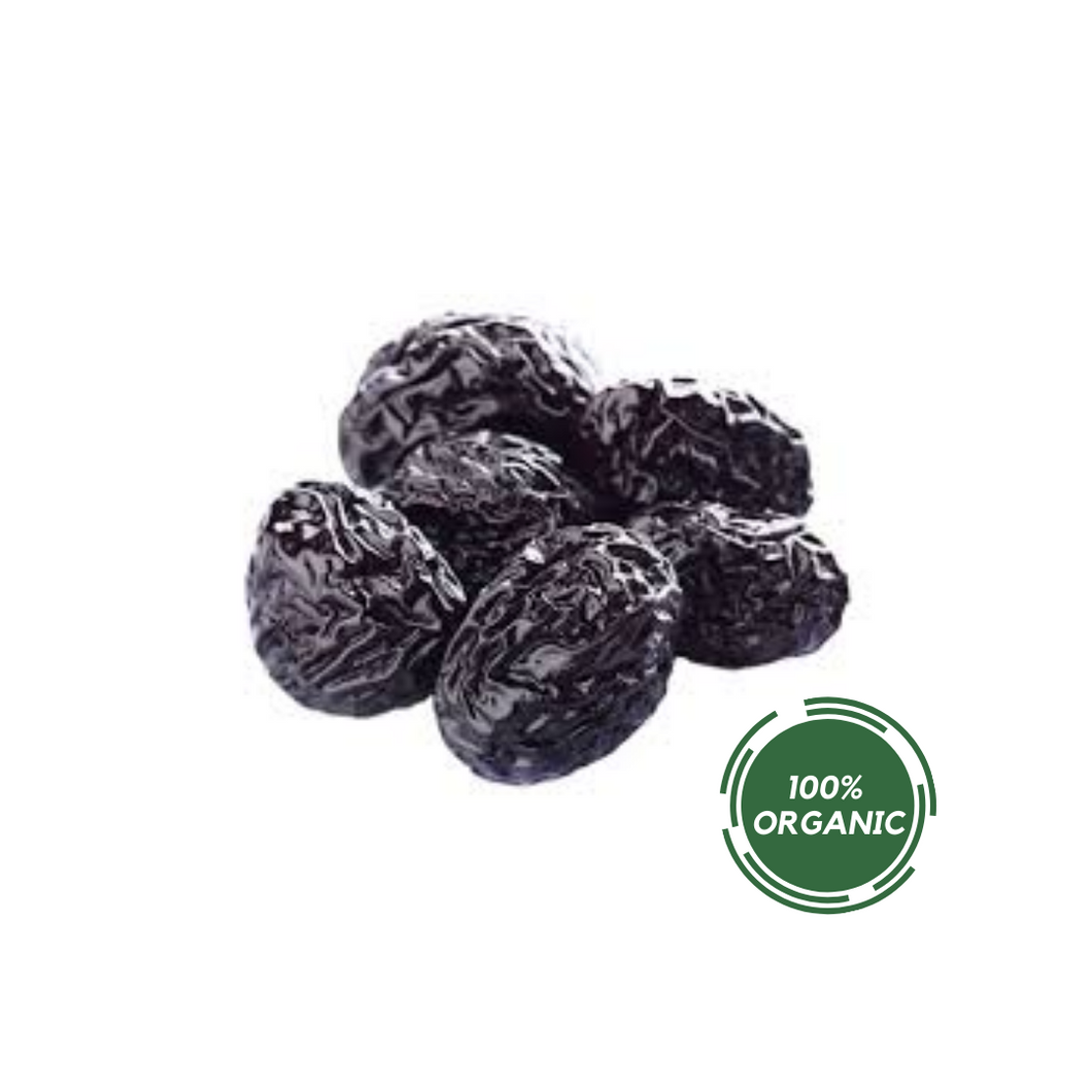 ORGANIC DRIED PITTED PRUNES 8oz DELI CUPS