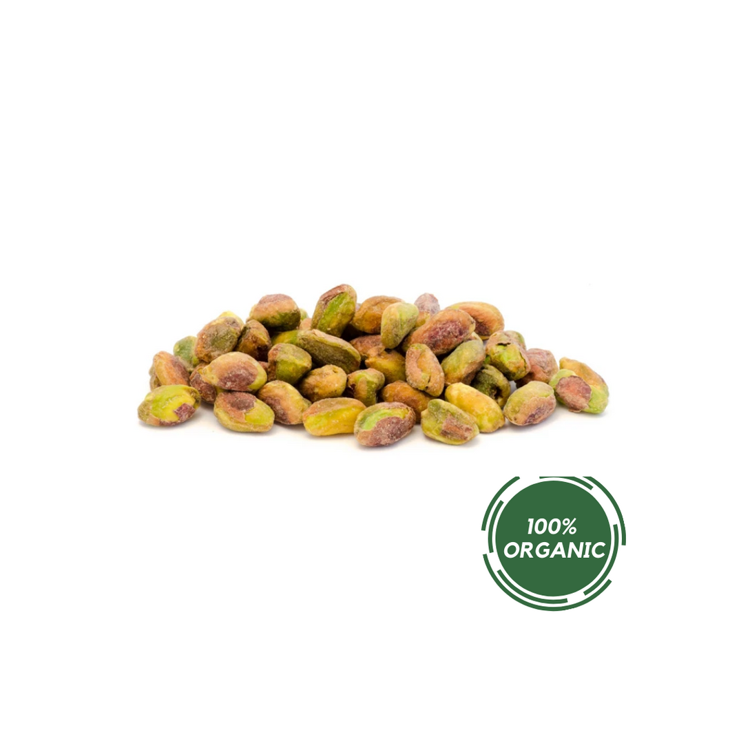 Organic Dry Roasted Salted Pistachio Meats 8 Oz