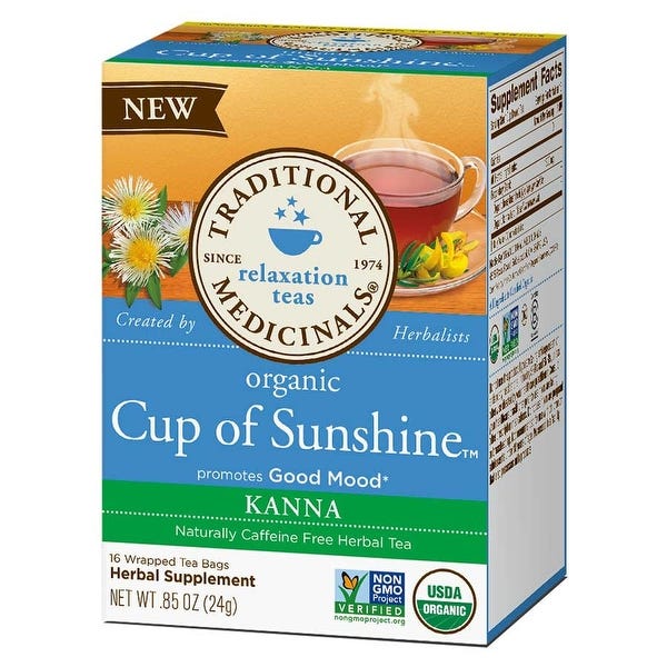 Traditional Medicinals Organic Cup Of Sunshine 16 Bag